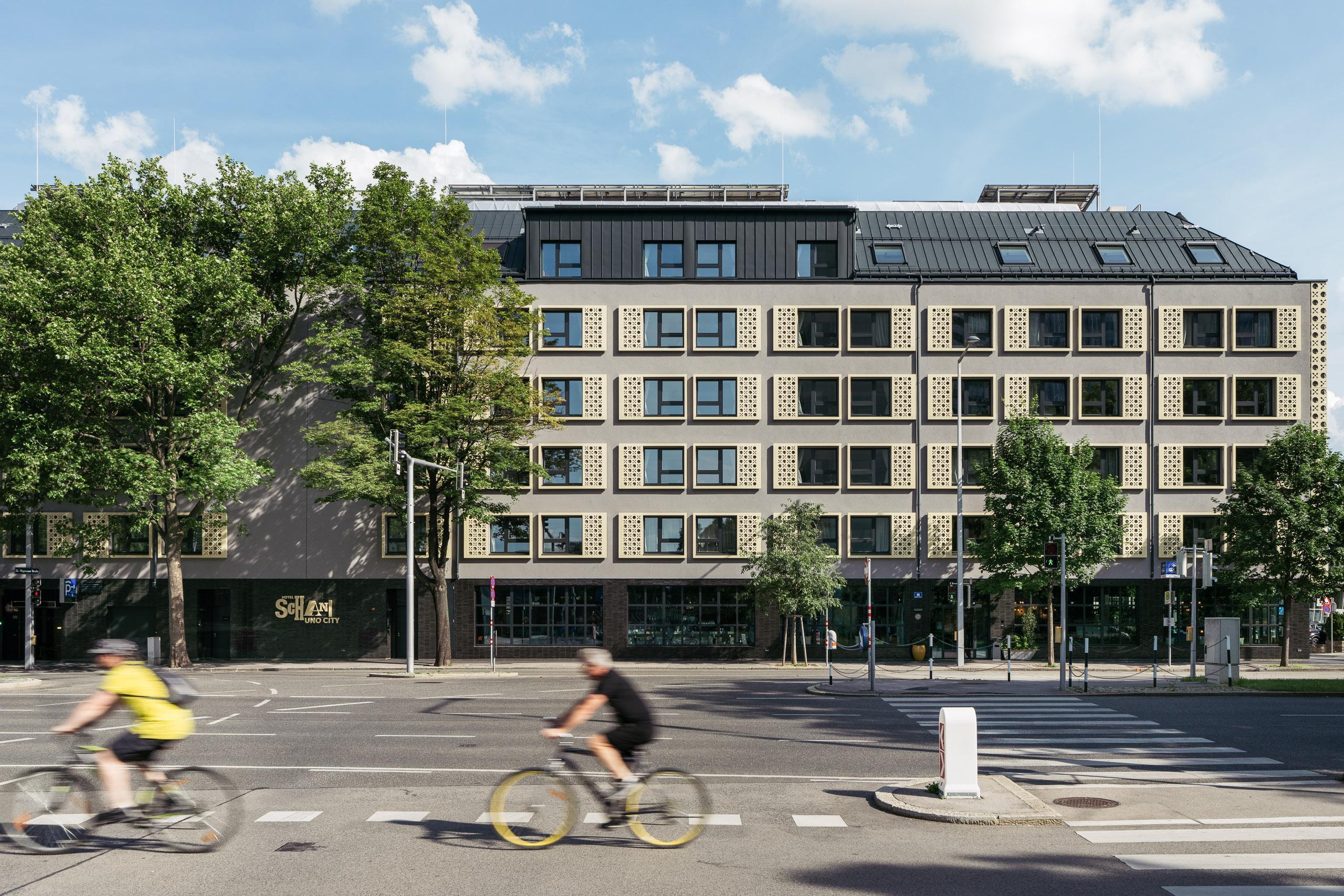 Hotel Schani Uno City Wien Exteriör bild